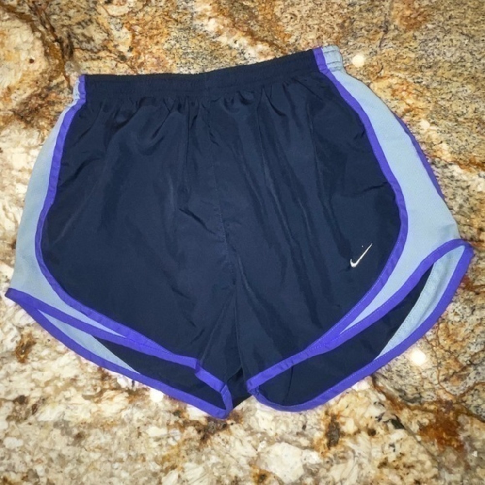 Women's Nike Dri-FIT Tempo Running Lined Shorts Swoosh Size S